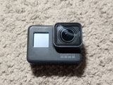 GoPro HERO5 Black Edition action camera with front lens and display