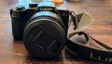 Panasonic LUMIX DMC-FZ5 Digital Bridge Camera - Black - Leica 12x Optical Zoom