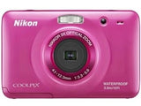 Nikon Coolpix S30 Digital Camera Pink Compact Action From Japan