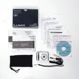 Panasonic LUMIX DMC-LS1 Compact Digital Camera Silver Tested Excellent Condition