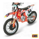 Red Bull KTM 450-SX 18-51081 Red 1:18 Diecast Scale Model Bike Genuine New