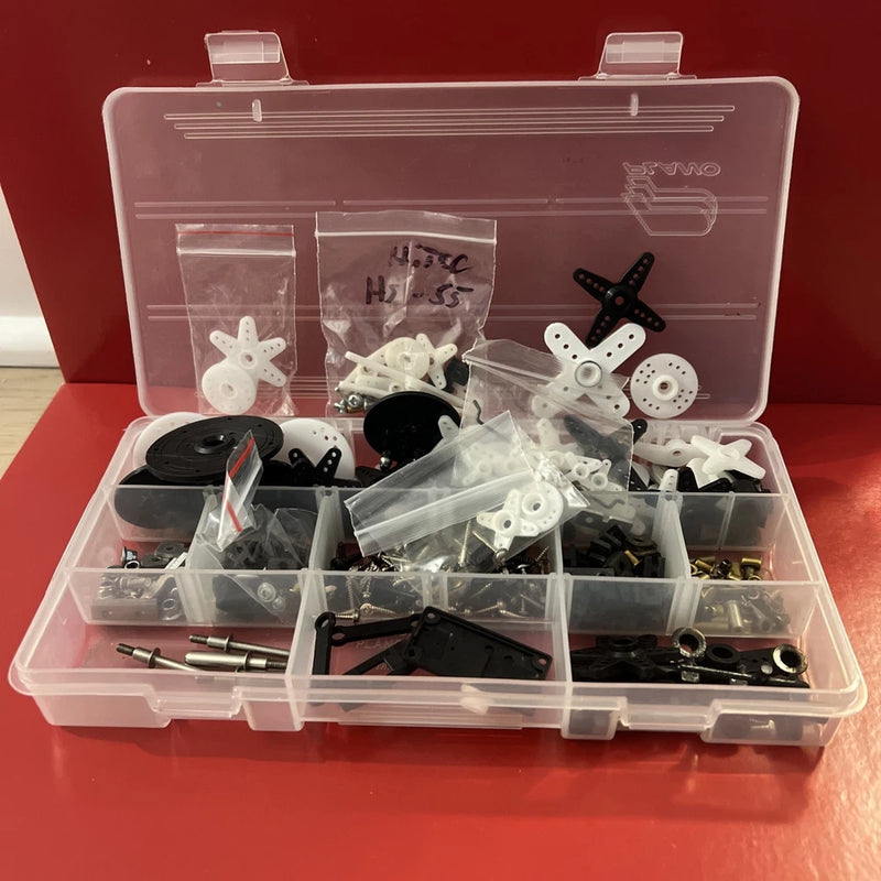 Assorted Brands RC Helicopter Parts Lot RC Car Parts Servo Parts Lot