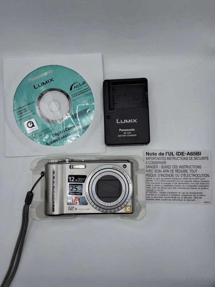 Lumix Digital Camera ZS1 Silver