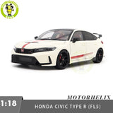 1/18 MOTORHELIX Honda Civic TYPE R (FL5) Ultimate Edition Diecast Model Toy Car