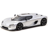 Tarmac Works 1:64 Diecast Model Car Global 64 Koenigsegg CC850 Silver