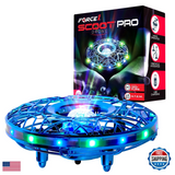 Force1 Scoot Pro Hand Operated Drone For Kids Or Adults- Induction Hands Motion