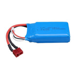 1¡Á 7.4 V 1500mAh Lipo Battery for Wltoys 144001 1242RC A949 A959-B RC Cars Drone Battery
