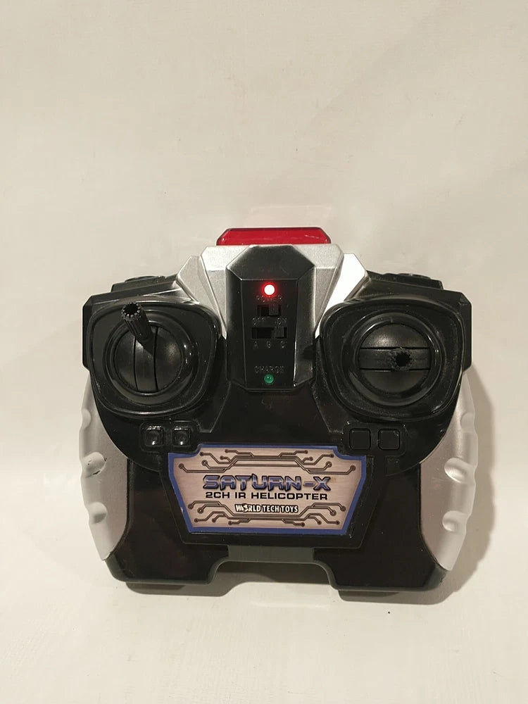 Remote Control Only Replacement Saturn-x 2ch IR Helicopter Drone Word Tech Toys