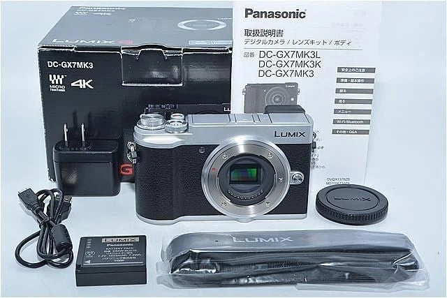 Panasonic LUMIX GX7 MK3 Mirrorless Camera w/original box Language Japanese only