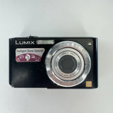 Panasonic DMC-FS4 10MP Digital Camera 4x Zoom Untested For Parts Repair Black