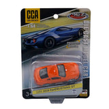 1:64 Ford Mustang GT Model Car Diecast Toy Cars Toys for Boys Kids Gifts Orange