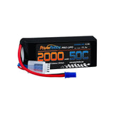 Powerhobby 3S 11.1V 2000mAh 50C Lipo Battery W EC3 Plug