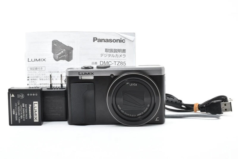 Panasonic LUMIX DMC-TZ85 Siler with charging cable ARYM6250 #12