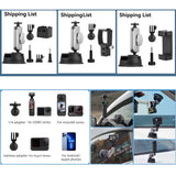 Sports Camera Car Suction Cup Mount Bracket Adjustable Adapter For DJI POCKET?3