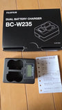 Fujifilm Dual Battery Charger BC-W235 for NP-W235 Batteries From Japan