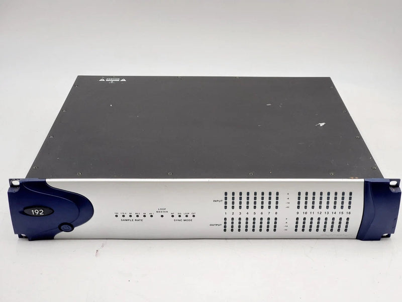 Digidesign Avid MH192 I/O rack unit with front panel controls and blue end caps