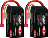 HOOVO 3S LiPo Battery 2200mAh 11.1V 80C Shorty Pack with T Plug Battery