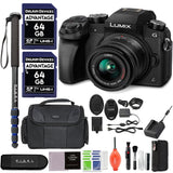 Panasonic LUMIX G7 Digital Camera w/ 14-42mm Mega O.I.S. Lens & Accessory Bundle