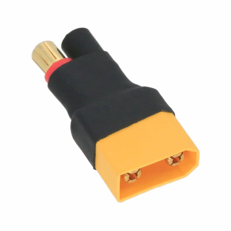 HXT 6.5mm Male Plug to XT90 Male Plug No Wires Adapter RC Lipo Battery