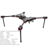 INNLOI H4 680mm Drone Frame Folding Carbon Quad For 15inch Propeller 4310 Motor