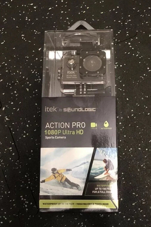 *NEW* Itek by Soundlogic Action Pro 1080p Ultra HD Action Sports Camera