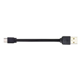For FPV & Disk & Phone Male Male Data Flat Slim FPC Cable 13cm USB 2.0