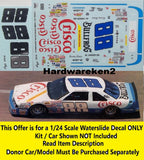 POWERSLIDE #88 CRISCO 1987 OLDSMOBILE BUDDY BAKER - AL UNSER SR. - 1/24 DECAL