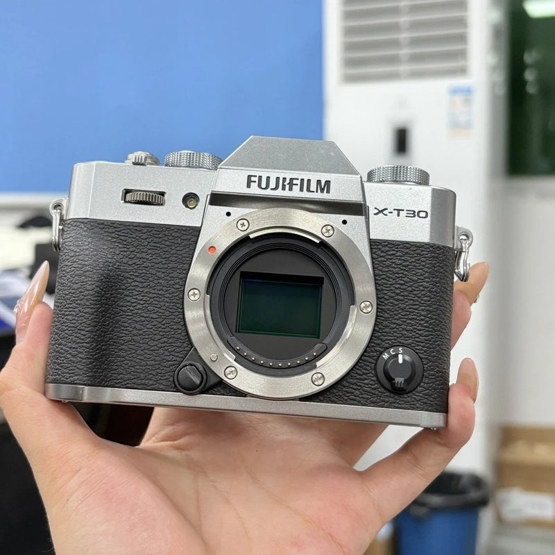 Fujifilm X-T30 26.1MP Mirrorless Digital Camera Body Only w/ Charger SILVER
