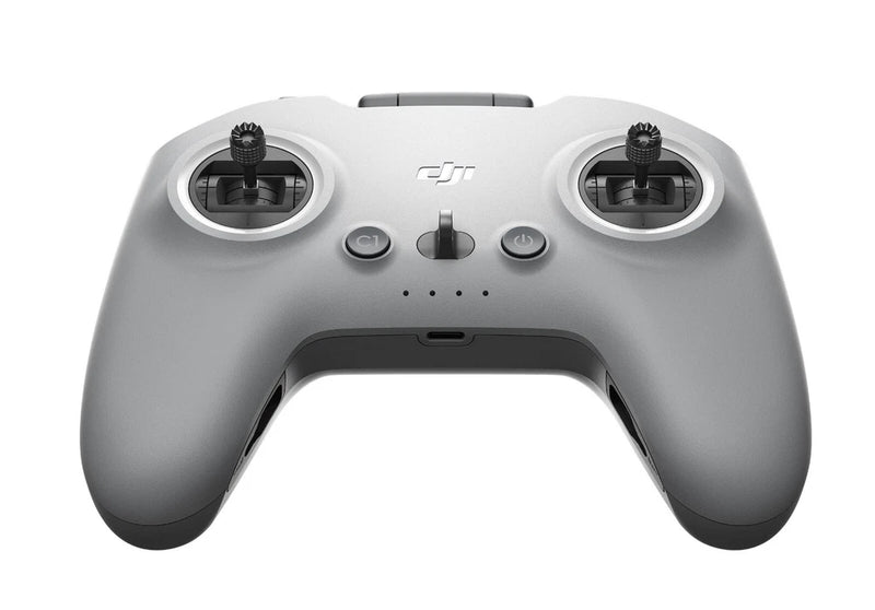 DJI FPV Remote Controller 2 gray gamepad with two thumbsticks, central button panel