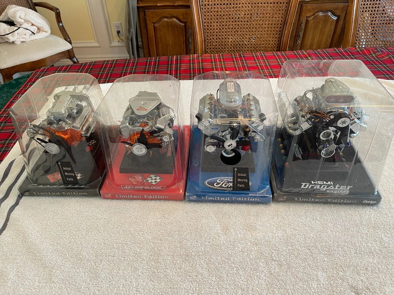 A set of 4 Liberty Classics 1:6 Scale Diecast Model Engines