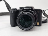 Panasonic LUMIX DMC-FZ5 5.0MP Digital Camera Black No Charger W/ 1GB Memory Card