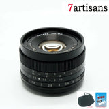 7artisans 50mm F1.8 Prime Large Aperture Lens for Fujifilm X XF mount E3 Camera