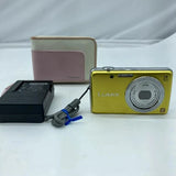 Panasonic LUMIX DMC-FH6 Compact Digital Camera Yellow Used 2012 From Japan