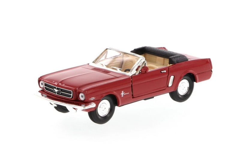 1965 Ford Mustang Convertible, Red Superior 5719 1/34 scale diecast model car