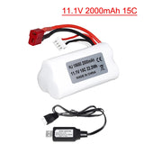11.1V 2000mAh Lipo Battery For R608 2104 210E 200E RC Speedboat Electric RC Boat Battery