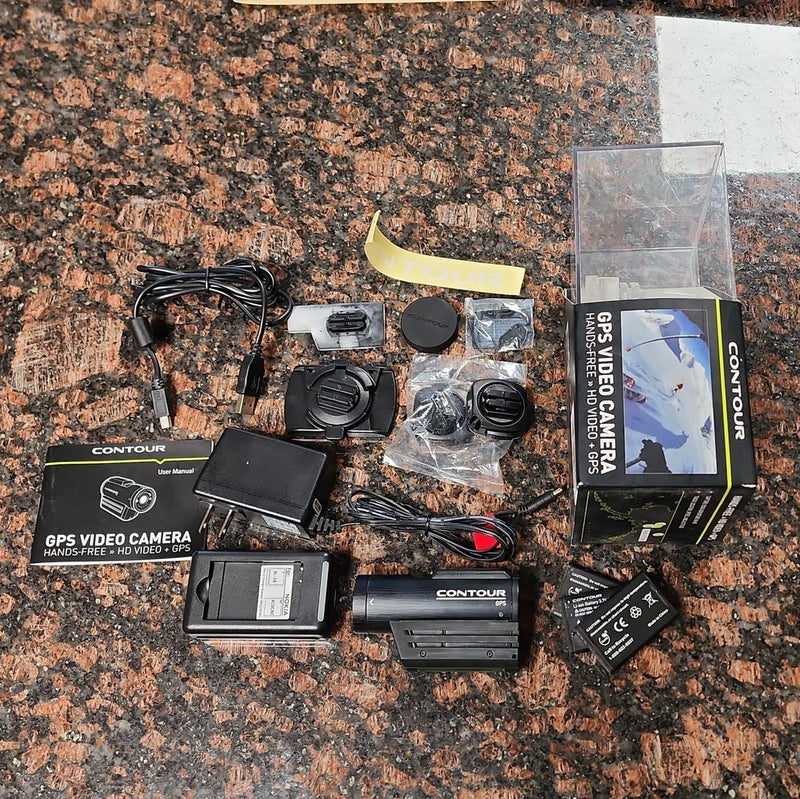 CONTOUR GPS 1400 SPORTS ACTION CAMCORDER 1080P HD VIDEO CAMERA