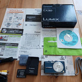 Panasonic DMC-FX30 Compact Digital Camera with LEICA Lens Blue Color