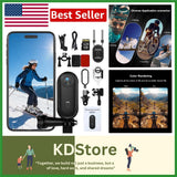 4K Waterproof Sports Camera 128GB Action Cam Tiny Waterproof POV Bike Swim