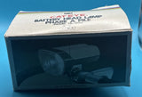 Cateye Battery Head Lamp Model HL-200 70s 80s Japan Touring Bike Assembled W/Box Battery