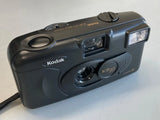 Kodak KB 10 Compact Film Camera Tested 1996 Model Fixed Focus Flash