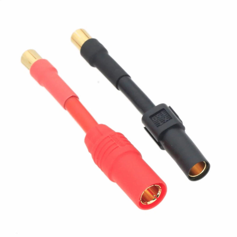 Brushless Motor Bullets 6.5mm Male to XT150 AS150 Female cable 10AWG 5CM RC FPV