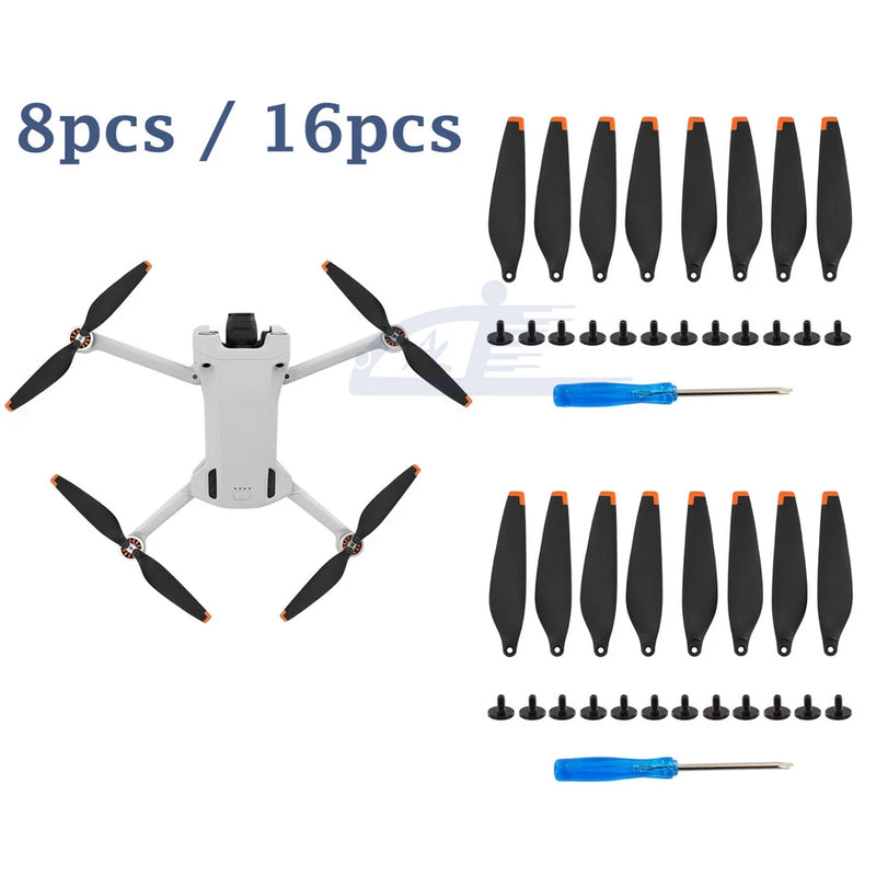 8/16PCS for DJI Mini 3 Pro / Mini 4 Pro Drone Blades Props Low Noise Propellers