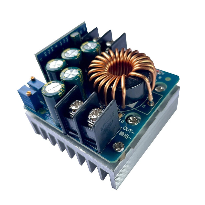 1/2PCS DC-DC 10.5V-60V to 0-45V CC CV Buck Converter Step-down Power 400W 12A DC