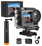 SVBONY SVGo2 4K/30fps Underwater Camera IPX8 Waterproof + Floating Selfie Stick