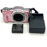 ¡¾Good¡¿Panasonic Lumix DMC-GF3 Pink Digital Camera Working Japanese Only