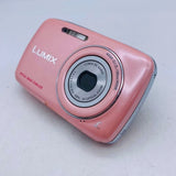Panasonic LUMIX DMC-S1  12.1MP Digital Camera Japan Pink