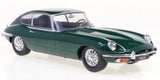 Jaguar E-Type coupe dark green diecast model car 124149 Whitebox 1:24