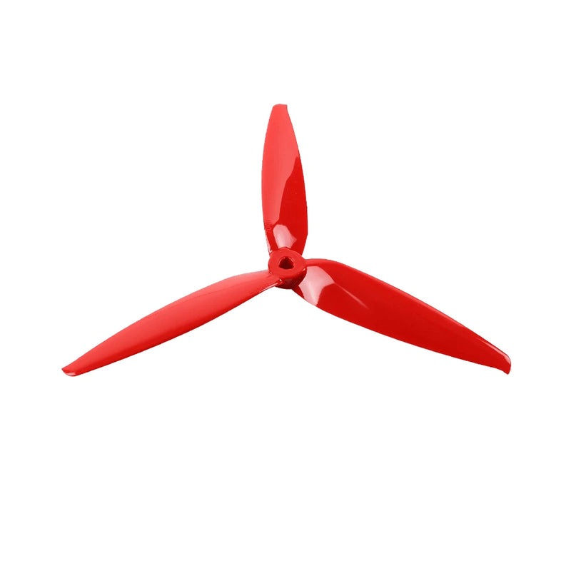 Gemfan FPV tri-blade drone propellers, red, 4-pack (7 in)