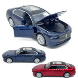 1/32 2023 i7 EV Model Car Diecast Toy Cars Metal Vehicles Doors Open Light Sound Battery