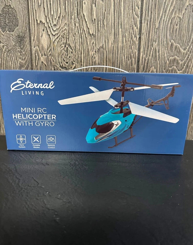 Eternal Living Mini RC Helicopter With Gyro New